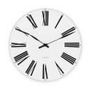 Arne Jacobsen Vægure Roman Vægur i Sort/Hvid, 16 cm, 1