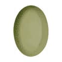 Life In Colour Serveringsfade Confetti Ovalt fad i Olive, 1