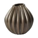 Broste Copenhagen Vaser Wide Vase i Brun, H25 x Ø25, 1