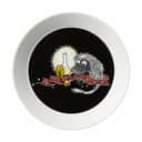 Moomin Arabia Frokosttallerkener Omsorg Tallerken - Forfaderen i Forfader - Sort, 1