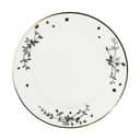 Jette Frölich Design Frokosttallerkener Vinterstjerner Frokoststallerken i Grøn/guld, 22 cm, 1
