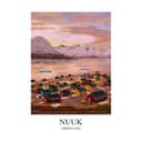 Poster&Frame Plakater Plakat - Nuuk i B50 x L70 cm, 1