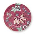 PIP Studio Frokosttallerkener Flower Festival Tallerken i Dark Pink, 17,4 cm, 1