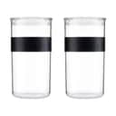 Bodum Opbevaringsglas Presso Opbvaringsglas - 2 stk. i Sort, 2 L, 1