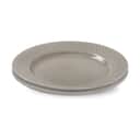 Lyngby Porcelæn Frokosttallerkener Rhombe Earth Frokosttallerken - 2 stk i Clay, 1