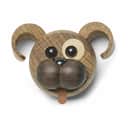 Spring Copenhagen Dyrefigurer Magnet Hund Happy i Natur, 1
