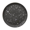 RAW by Aida Frokosttallerkener Frokosttallerken i Sort spotted, 20,5 cm, 1