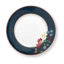 PIP Studio Frokosttallerkener Berry Blues Clover Tallerken i Blå, 17 cm, 1