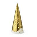 Kähler Fyrfadsstage Nobili Fyrfadsstage - Juletræ i Guldfarvet, 19 cm, 1