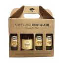 Knaplund Spiritus Whiskey m. 3 gingerbeer i Brun, 1