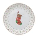 Occasions Frokosttallerkener AIDA X ALL BY VOSS Cozy Christmas Frokosttallerken i Hvid, 1