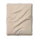 Essenza Lagner Fine Organic Jersey Topmadraslagen i Oatmeal, B100 x L220 cm, 1