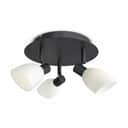 Herstal Loftlamper Cut Spotlight Loftlampe i Sort/opal, 1