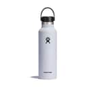 Hydro Flask To go kopper Standard Mouth Flex Termodrikkedunk i Hvid/stål/sort, 1