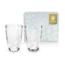PIP Studio Highball glas Lily & Lotus Longdrinkglas - 2 stk. i Klar/hvid, 1