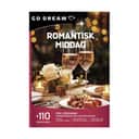 GO DREAM Oplevelsesgavekort Gavekort - Romantisk middag i Romantisk middag for 2, 1