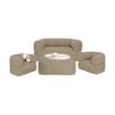 TRIMM Copenhagen Loungesæt Arm-Strong Loungesæt i Taupe, 1