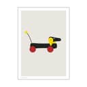 Poster&Frame Plakater Plakat - Hunden i B50 x L70 cm, 1