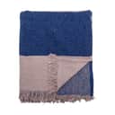 Bloomingville Plaider Cadeo Plaid i Blå, 1