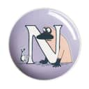 Moomin Arabia Kagetallerkener Arabia Service ABC Tallerken - N i N, 1