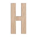 Minifabrikken Vægdekoration Bogstav - H i H, 1