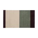 Tica Copenhagen Dørmåtter Stripes Horisontal Gulvmåtte i Grøn/Ivory/Bordeaux, B60 x L90 cm, 1