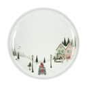 Pillivuyt Frokosttallerkener Vinter Tallerken i Hvid/rød/grøn/brun, 20 cm, 1