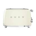 Smeg Brødristere 50's Style Brødrister TSF03CREU i Creme, 33 cm, 1