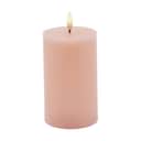 Sirius LED-lys Sille Genopladelig Sille LED Bloklys i Dusty Peach, 12 cm, 1