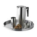 Stelton Bakker Cylinda-line Cylinda Serveringsbakke i Sølvfarvet, 4 cm, 1