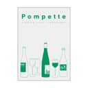 Poster&Frame Plakater Plakat - Tipsy #3 i B50 x L70 cm, 1