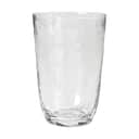 Broste Copenhagen Vandglas Hammered Glas i Clear, 50 cl, 1