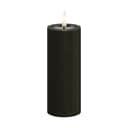 Deluxe Homeart LED-lys Real Flame LED Bloklys i Mørk grøn, 12,5 cm, 1