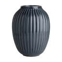 Kähler Vaser Hammershøi Vase i Antracitgrå, 25,5 cm, 1