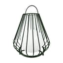 Dyberg Larsen Lanterner Evesham Udendørs Lanterne i Grøn/ Hvid, 38 cm, 1