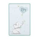 CASA Living Kort Kort - It's A Baby Boy i blå, 1