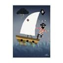 Poster&Frame Plakater Plakat - Treasure Hunt i B29,7 x L42 cm, 1