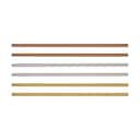 Mixology by CASA Living Øvrigt bartilbehør MIXOLOGY Sugerør i Stål/guld/kobber, 21,5 cm, 1
