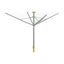 JUWEL Udendørs tørrestativer Novaplus Evolution Lift Paraplytørrestativ i Grå/grøn, H180 x B207 cm, 1