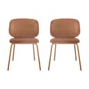Bloomingville Spisebordsstole Ponte Spisebordsstol - 2 stk. i Orange, 1