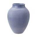 Knabstrup Keramik Vaser Riller Vase i Lavendelblå, 27 cm, 1
