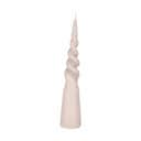 CASA Living Bloklys Snoede Bloklys i Rosa, 25 cm, 1