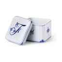 Royal Copenhagen Bonbonniere Alfabet Bonbonniere - F i F, 1