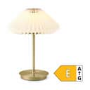 Halo Design Bordlamper Paris to Go Bordlampe i Clean White/antique, 1