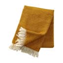 Klippan Plaider Ralph Plaid i Sennepsgul, B130 x L200 cm, 1