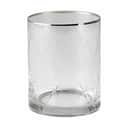 Casa Christmas Fyrfadsstage Christmas Nordic Fyrfadsstage i Klar, 12,5 cm, 1