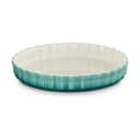 Le Creuset Tærteforme og fade Heritage Tærtefad i Bleu Riviera, 28 cm, 1