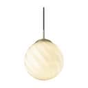 Halo Design Pendler Twist Pendel i Opal/antique messing, 25 cm, 1