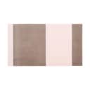 Tica Copenhagen Gulvtæpper Stripes Horisontal Gulvtæppe i Sand/rosa, B67 x L120 cm, 1