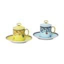 Versace Espressokopper Le Jardin Espressosæt - 6 dele i Blue/Yellow, 1